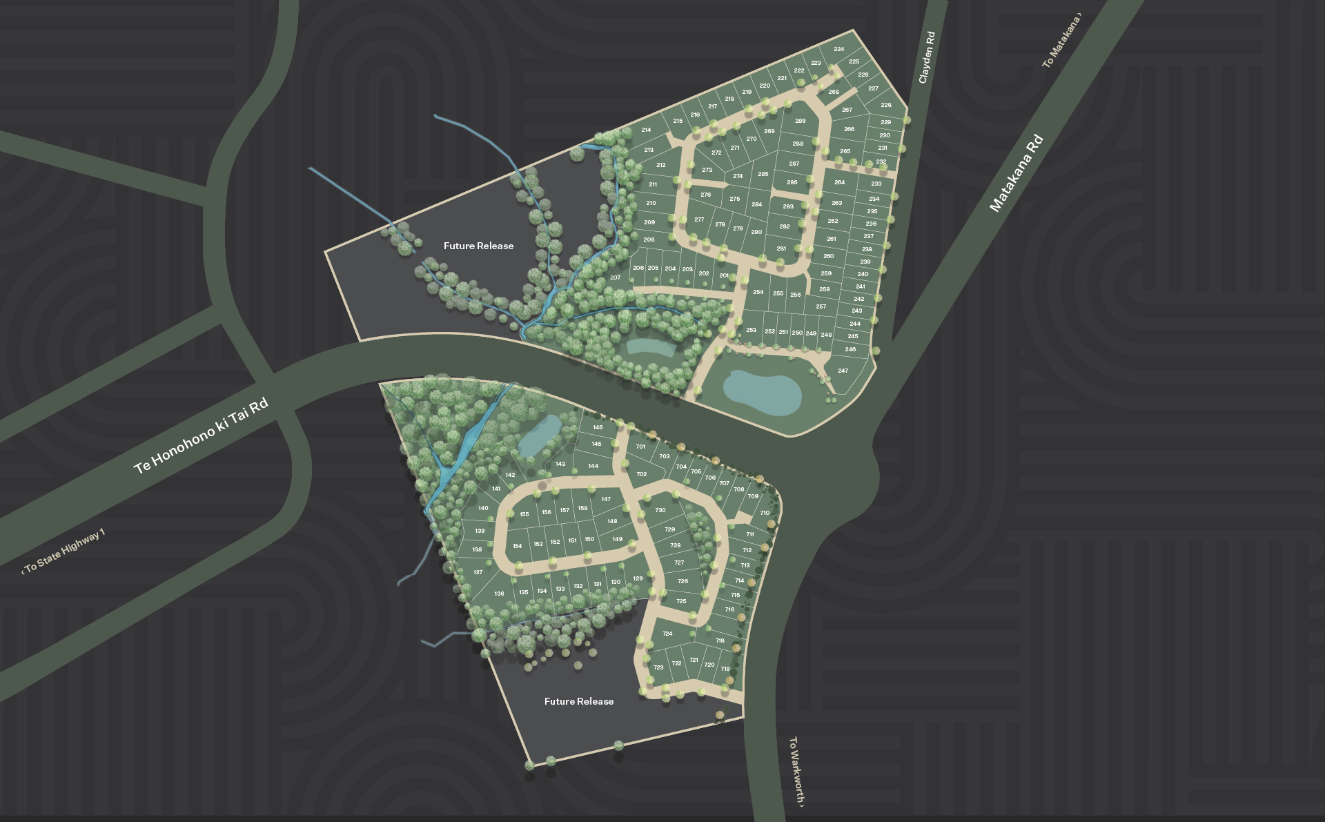 Clayden's Masterplan Map